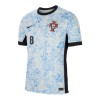 Camiseta de fútbol Portugal B. Fernandes 8 Segunda Equipación Euro 2024 - Hombre